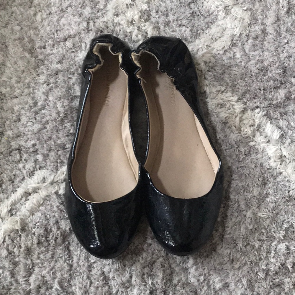 FINAL SALE Target// Patent Leather Flats